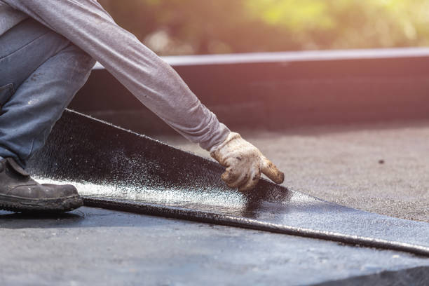 Professional Exterior Waterproofing technician working in Spotswood, NJ